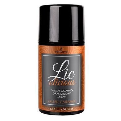 Гель для мінету Sensuva Lic-o-licious Salted Caramel (50 мл) SO3201 фото