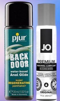 Набор лубрикантов pjur backdoor Regenerating 30 мл + System JO PREMIUM &mdash; ORIGINAL (30 мл) LB505 фото