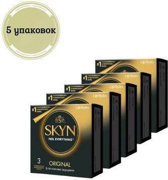 SKYN ORIGINAL &ndash; 3x5 (15 шт) SOS602 фото