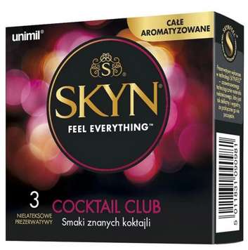 Набор безлатексных презервативов SKYN Cocktail Club (3 шт) SK8 фото
