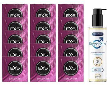 Комплект EXS Extra Thick 15 шт + Medica-Group Bigger Size SOS14731 фото