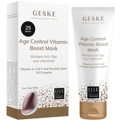Антивозрастная маска с витаминным комплексом GESKE Age Control Vitamin Boost Mask HB0490 фото