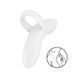 Вібратор на палець Satisfyer Bold Lover White, гнучкий SO6721 фото 2