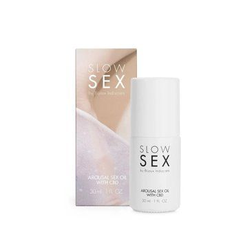 Олія для збудження Bijoux Indiscrets SLOW SEX Arousal Sex Oil CBD (30 мл) SO9342 фото