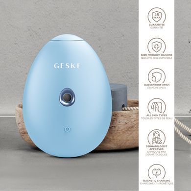 Електронний освіжувач для зволоження обличчя GESKE Facial Hydration Refresher 4в1 aquamarine HB0171 фото