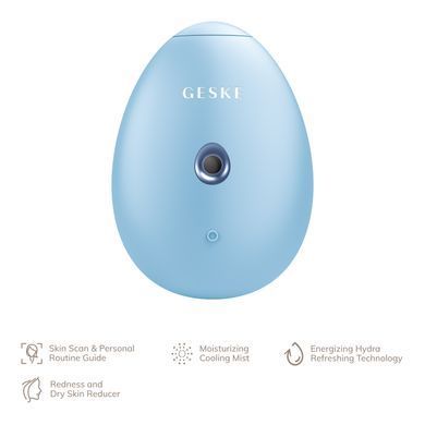 Електронний освіжувач для зволоження обличчя GESKE Facial Hydration Refresher 4в1 aquamarine HB0171 фото