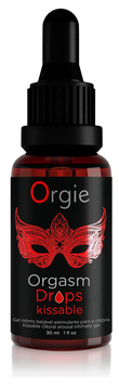 Збуджуючі краплі для клітора Orgie Orgasm Drops Kissable Яблуко (30 мл) &mdash; з ефектом тепла та прохолоди SX1531 фото