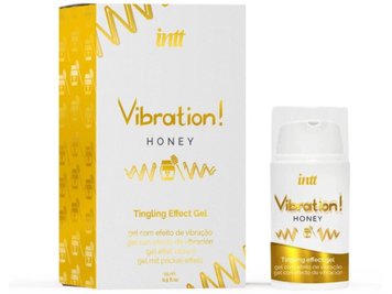 Рідкий вібратор Intt Vibration Honey (15 мл), густий гель, дуже смачний, діє до 30 хвилин SX0580 фото