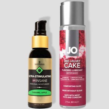 Sensuva Ultra-Stimulating On Insane Caramel Apple (57 мл) + JO Red Velvet Cake (60 мл) LB244 фото