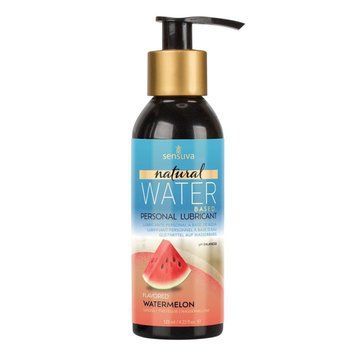 Смазка на водной основе Sensuva Natural Water-Based Watermelon (125 мл) без глицерина и парабенов SO3227 фото