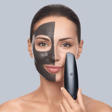 Безконтактна магнітна пілінг-маска GESKE Touchless Magnetic Peeling Mask 5в1 black HB0555 фото