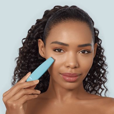 Мікрострумова ручка для підтяжки обличчя GESKE MicroCurrent Face-Lift Pen 6в1 turquoise HB0125 фото