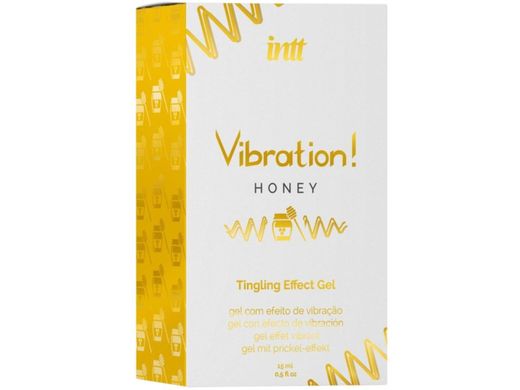 Рідкий вібратор Intt Vibration Honey (15 мл), густий гель, дуже смачний, діє до 30 хвилин SX0580 фото