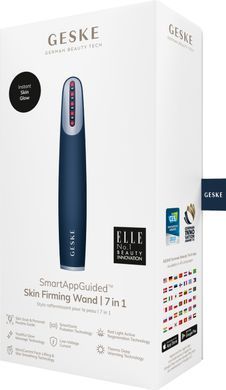 Устройство для укрепления и тонизации кожи лица GESKE Skin Firming Wand 7в1 midnight HB0431 фото