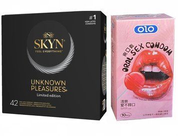 Skyn 42 Pleasures + в подарок OLO Oral Candy 10 штук SOS44 фото