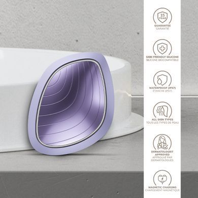 Ультразвуковая маска тепло и холод GESKE Sonic Warm & Cool Mask 9 в 1 purple HB0101 фото