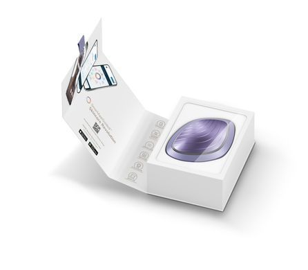 Ультразвуковая маска тепло и холод GESKE Sonic Warm & Cool Mask 9 в 1 purple HB0101 фото