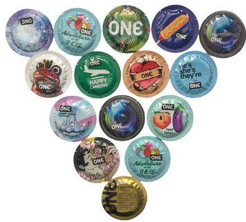 Набір ONE 15 шт : Classic Select ; Legend XL ; Super Sensitive ; Pleasure Dome ON60 фото