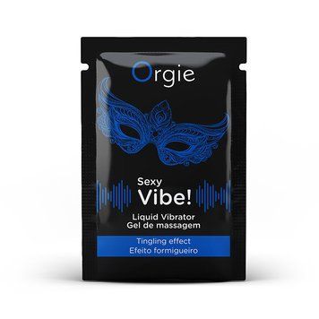 Пробник рідкого вібратора SEXY VIBE для чутливих, 1 мл ORGIE (Бразилія-Португалія) S00721197 фото