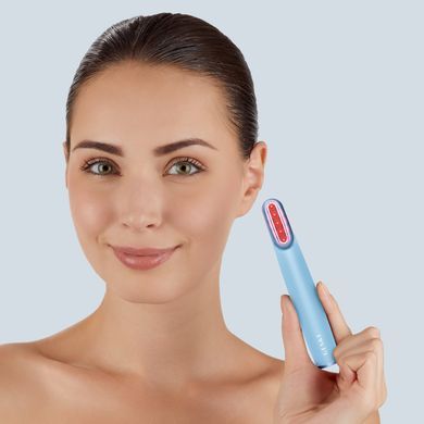 Устройство для укрепления и тонизации кожи лица с поворотной головкой GESKE Skin Firming Wand 7в1 aquamarine HB0437 фото