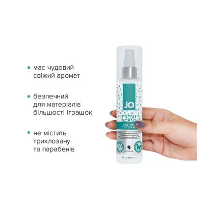 Засіб для чищення System JO Fresh Scent Misting Toy Cleaner (120 мл) з ароматом свіжості SO2447 фото