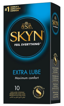 Презервативи без латексу SKYN Extra Lube (10 шт) SK13 фото