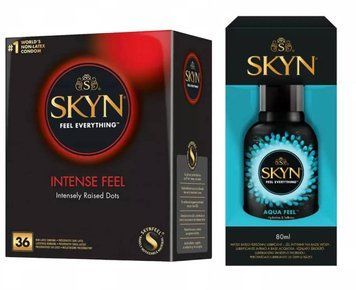 Набор : SKYN Intense Feel 36 шт и Лубрикант SKYN AQUA FEEL 80 мл SK114 фото