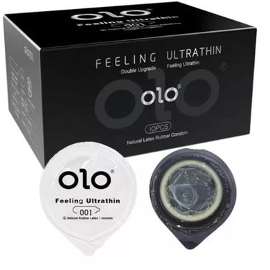 OLO Feeling Ultrathin - ультратонкі -001 (пачка 10 штук) OL2 фото