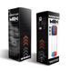 Автоматическая вакуумная помпа Men Powerup Passion Pump Red, LED-табло, перезаряжаемая, 8 режимов SO6226 фото 4