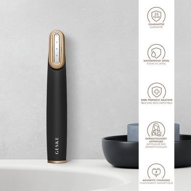 Устройство для укрепления и тонизации кожи лица с поворотной головкой GESKE Skin Firming Wand 7-1 gray HB0439 фото