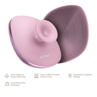 Щітка для тіла GESKE Body Brush 4в1 pink HB0346 фото