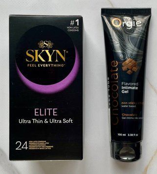 Комплект Skyn Elite 24 шт - Лубрикант ORGIE LUBE TUBE шоколад, 100 мл SOS2921 фото