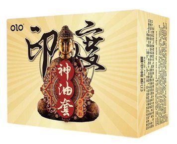 OLO Gold Indian God Oil Set, пролонгуючі з точковим рельєфом 10 шт OL58 фото