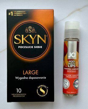Набор 10 шт Skyn ​​Large - Лубрикант System JO H2O - Peachy Lips (30 мл) SOS2825 фото