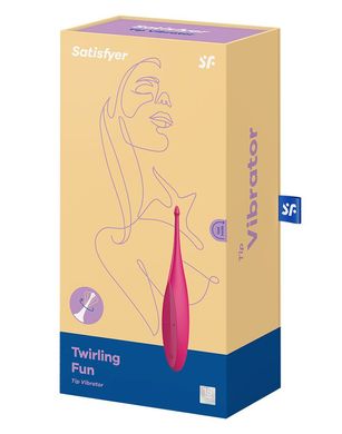 Вібратор для клітора Satisfyer Twirling Fun Magenta SO5420 фото