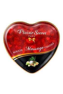 Массажная свеча сердечко Plaisirs Secrets Exotic Fruits (35 мл) SO1870 фото