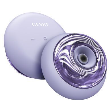 Масажер для обличчя та тіла GESKE Sonic Cool&Warm Face and Body Massager 9в1 purple HB0281 фото