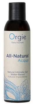 Натуральний лубрикант на водній основі без гліцерину та сорбітолу Orgie All-Natural Acqua (150 мл) 17274 фото