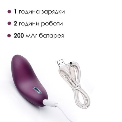 Кліторальний вібратор Svakom Echo Violet SO4825 фото