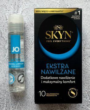 Комплект Skyn Extra Lube 10 шт - Лубрикант System JO H2O ORIGINAL (30 мл) SOS2681 фото