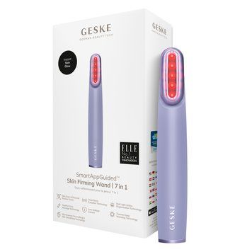 Устройство для укрепления и тонизации кожи лица с поворотной головкой GESKE Skin Firming Wand 7в1 purple HB0444 фото
