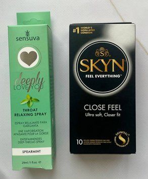 Набор Skyn ​​Close Feel 10 шт. - Спрей Sensuva Deeply Love You Spearmint (29 мл) SOS2884 фото