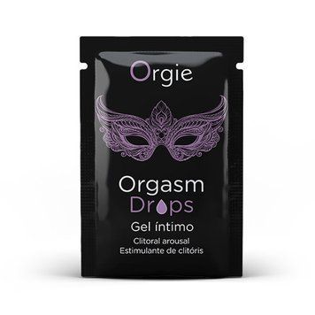 Пробник збуджуючих крапель для клітора ORGASM DROPS, 2 мл ORGIE (Бразилія-Португалія) S00321357 фото