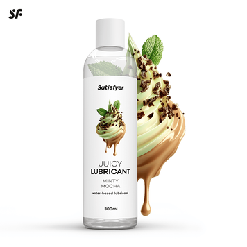 Satisfyer Minty Mocha (М'ятне мокко) &mdash; Ароматизований лубрикант на водній основі, 300 мл SX2727 фото