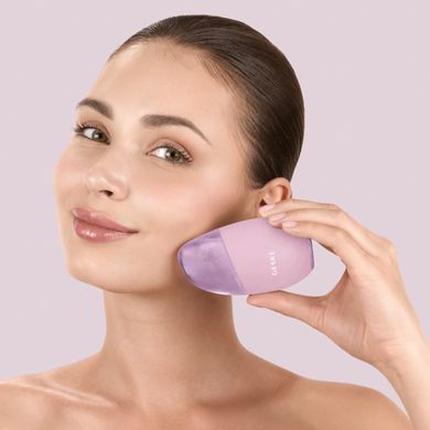 Массажер для лица GESKE Cool&Warm Eye and Face Massager 7в1 pink HB0291 фото