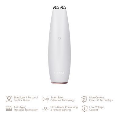 Мікрострумова ручка для підтяжки обличчя GESKE MicroCurrent Face-Lift Pen 6в1 starlight HB0121 фото