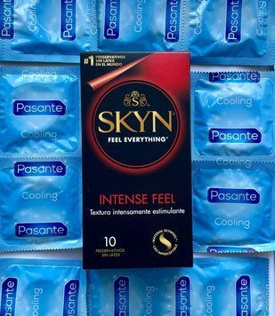 Набор SKYN Intense Feel 10 шт + Pasante Cooling 20 шт SOS1151 фото
