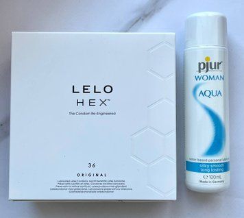 Набор LELO HEX Original 36 Pack + Лубрикант на водной основе pjur Woman Aqua 100 мл SOS1996 фото