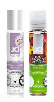 Набор лубрикантов System JO AGAPE (30 мл) + System JO H2O Tropical Passion (30 мл) LB43 фото