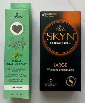 Набор Skyn ​​Large 10 шт. - Спрей Sensuva Deeply Love You Spearmint (29 мл) SOS2886 фото